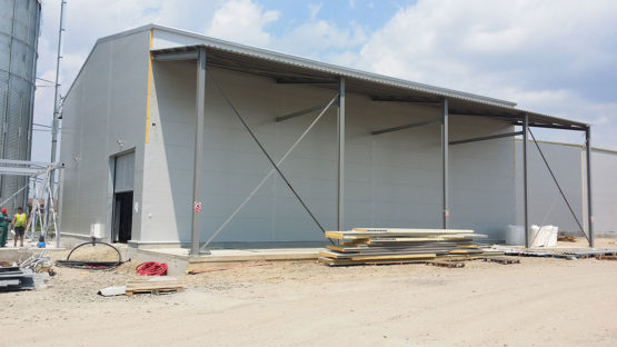 Skladovací montovaná hala Biomac I - 03